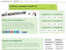 Tablet Screenshot of anti-moskitos.com